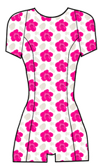 Island Girl Hibiscus Pink Swimsuit