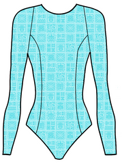 Ocean Spirit Tiki Turquoise One Piece Swimsuit